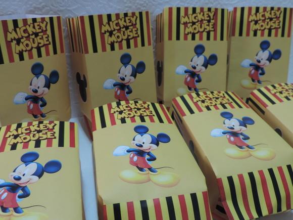 Saquinho para Pipoca - Mickey