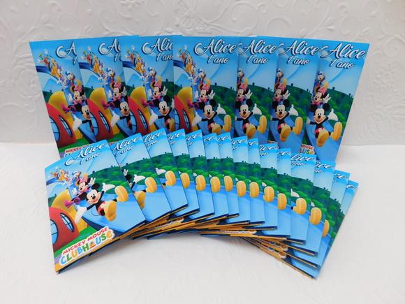 Saquinho para Pipoca - Mickey Mouse