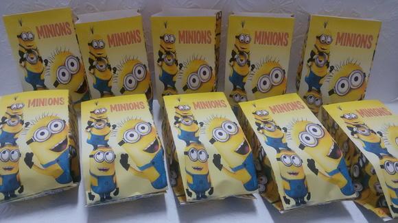 Saquinho para Pipoca - Minions