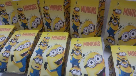 Saquinho para Pipoca - Minions