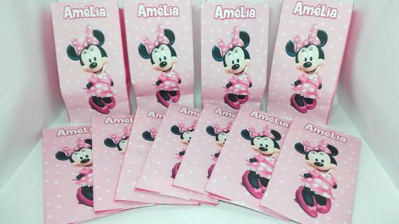 Saquinho para Pipoca - Minnie