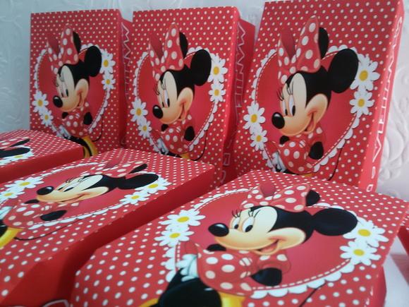 Saquinho para Pipoca - Minnie