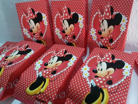 Saquinho para Pipoca - Minnie