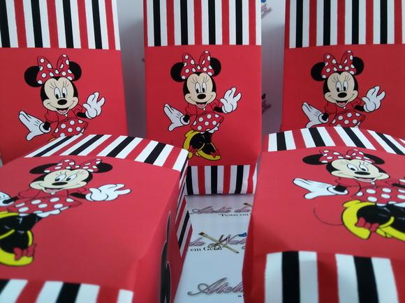 Saquinho para Pipoca - Minnie