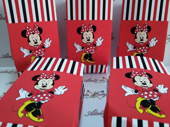 Saquinho para Pipoca - Minnie