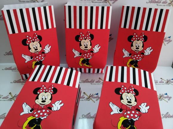 Saquinho para Pipoca - Minnie