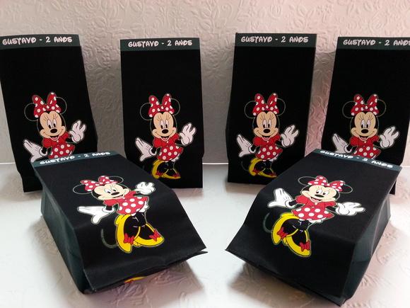 Saquinho para Pipoca - Minnie