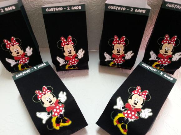 Saquinho para Pipoca - Minnie