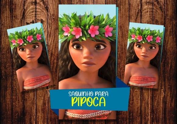 Saquinho para Pipoca - Moana