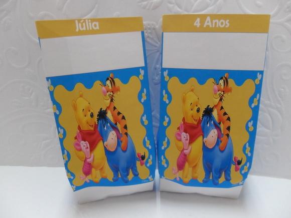 Saquinho para Pipoca - Pooh
