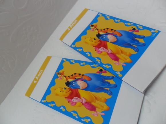 Saquinho para Pipoca - Pooh
