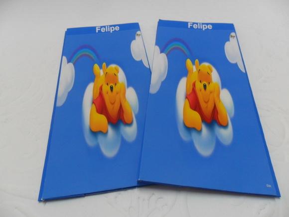 Saquinho para Pipoca - Pooh