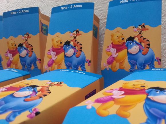 Saquinho para Pipoca - Pooh