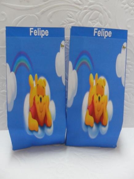 Saquinho para Pipoca - Pooh