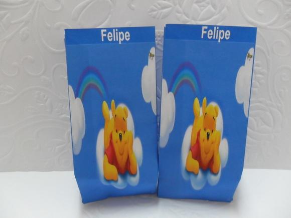 Saquinho para Pipoca - Pooh