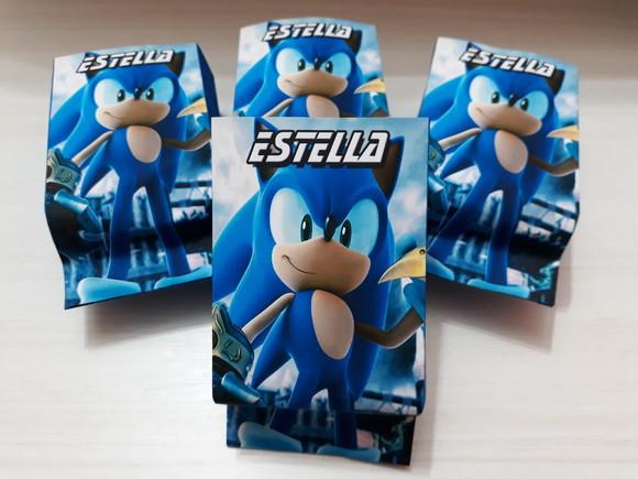 Saquinho para Pipoca - Sonic
