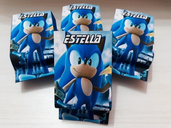 Saquinho para Pipoca - Sonic
