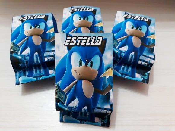 Saquinho para Pipoca - Sonic