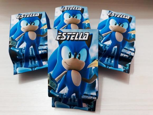 Saquinho para Pipoca - Sonic