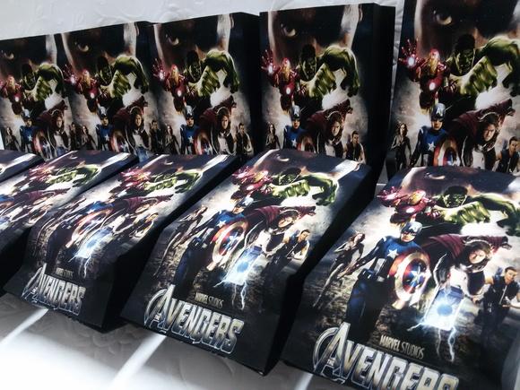 Saquinho para Pipoca - Vingadores