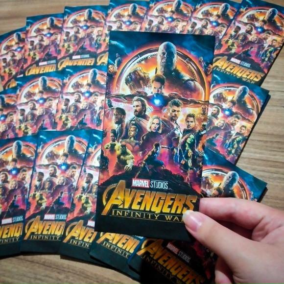 Saquinho para Pipoca - Vingadores