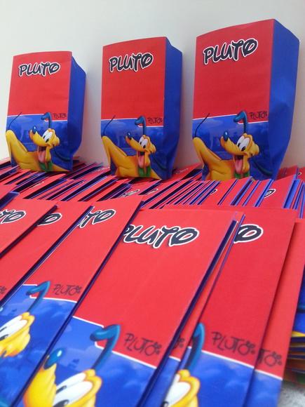 Saquinho para Pipoca Pluto