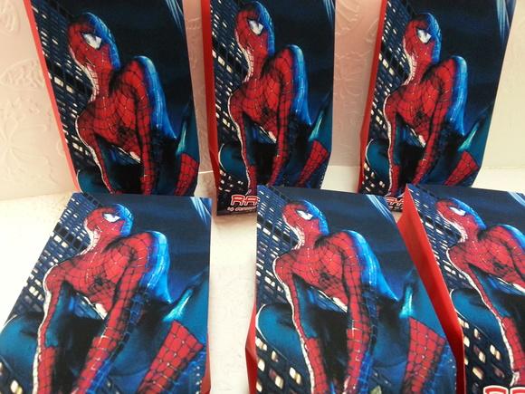 Saquinho para Pipoca Spiderman