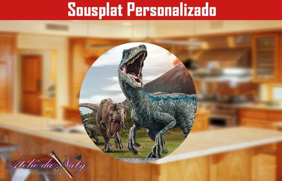 Sousplat Personalizado - Dinossauros