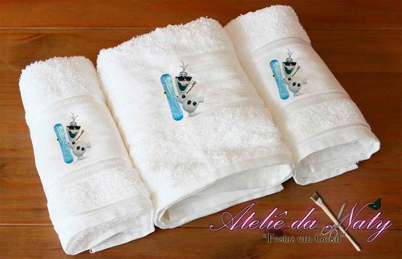 Toalhinha Personalizada - Frozen
