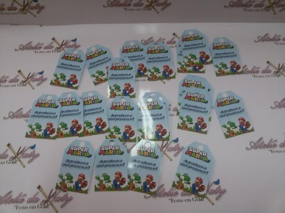 Tag's Personalizados - Super Mario Bros