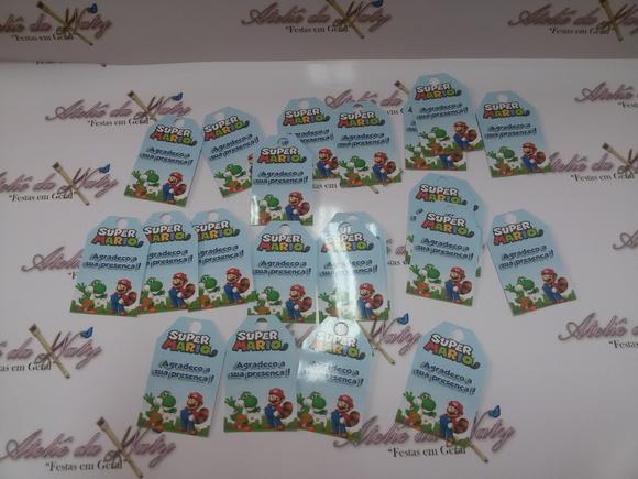 Tag's Personalizados - Super Mario Bros