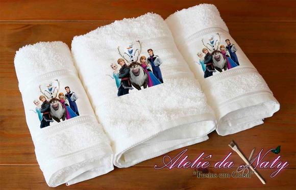 Toalhinha Personalizada - Frozen
