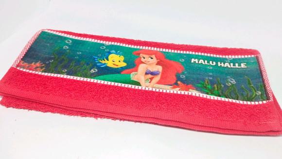Toalhinha Personalizada - Pequena Sereia