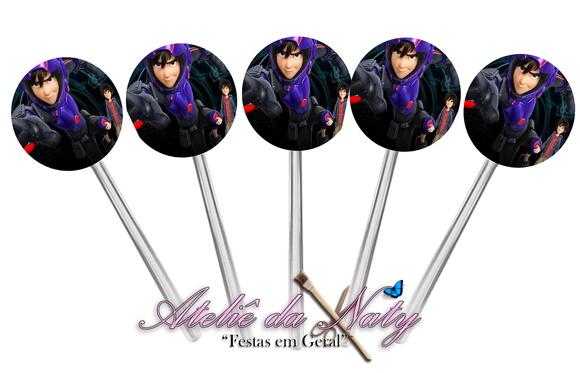 Toppers para Cupcake - Big Hero 6