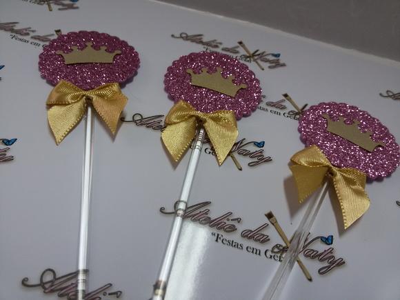Toppers para Cupcake - Coroa