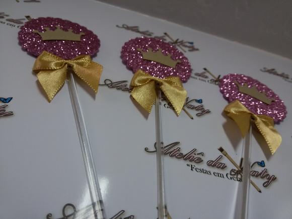 Toppers para Cupcake - Coroa