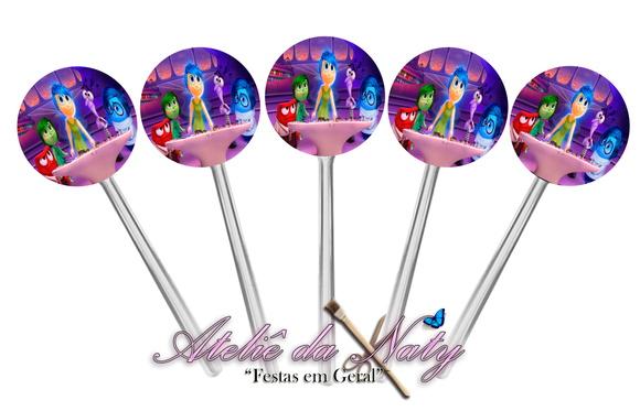 Toppers para Cupcake - Divertidamente