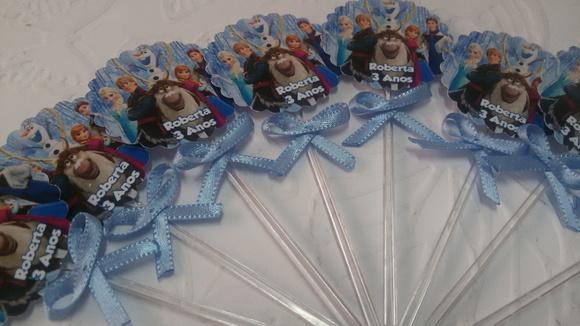 Toppers para Cupcake - Frozen