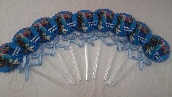 Toppers para Cupcake - Frozen