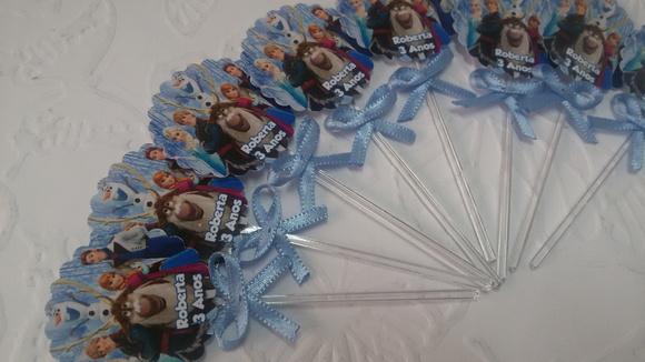 Toppers para Cupcake - Frozen