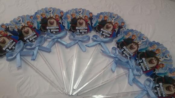 Toppers para Cupcake - Frozen