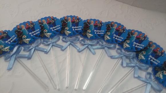 Toppers para Cupcake - Frozen