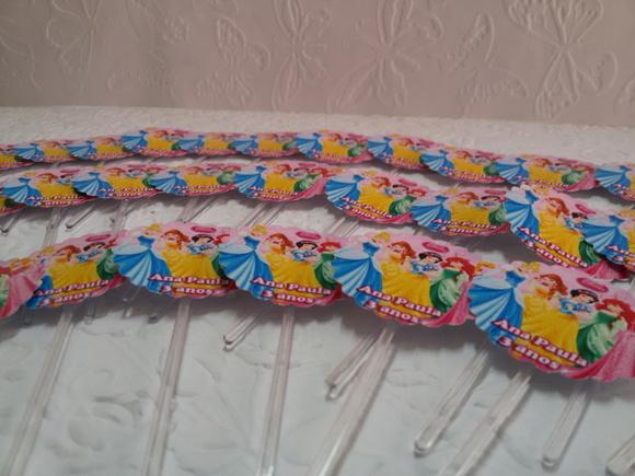 Toppers para Cupcake - Princesas