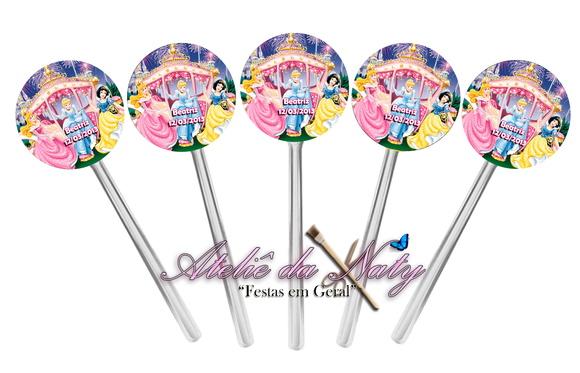 Toppers para Cupcake - Princesas