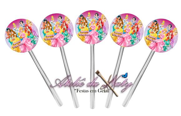 Toppers para Cupcake - Princesas