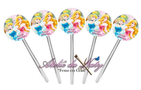Toppers para Cupcake - Princesas