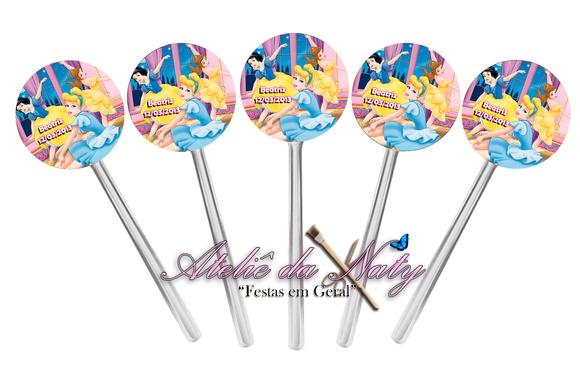 Toppers para Cupcake - Princesas