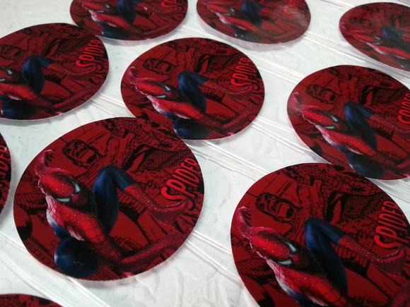 Toppers para Cupcake - Spiderman
