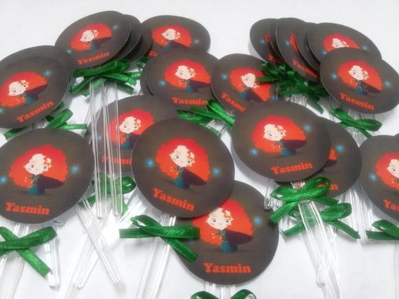 Toppers para Cupcake - Valente