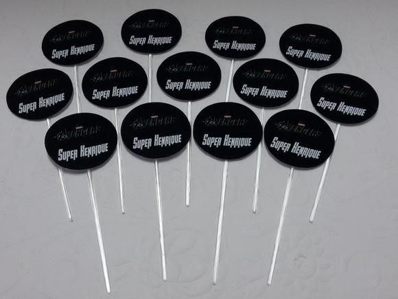 Toppers para Cupcake - Vingadores